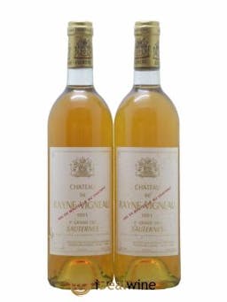 Château de Rayne Vigneau 1er Grand Cru Classé  1981 - Lotto di 2 Bottiglie