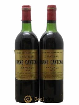 Château Brane Cantenac 2ème Grand Cru Classé  1976 - Lot of 2 Bottles