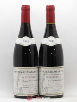Gevrey-Chambertin Les Evocelles Bernard Dugat-Py  2002 - Lot de 2 Bouteilles