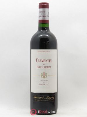 Le Clémentin de Pape Clément Second Vin  2007 - Lot of 1 Bottle