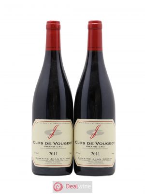 Clos de Vougeot Grand Cru Jean Grivot  2011 - Lot of 2 Bottles