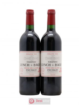 Château Lynch Bages 5ème Grand Cru Classé  2000 - Lot of 2 Bottles