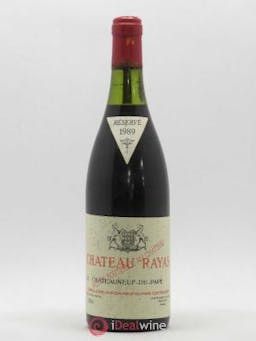 Châteauneuf-du-Pape Château Rayas Reynaud  1989 - Lot of 1 Bottle