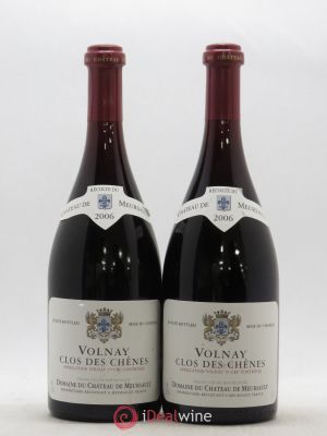 Volnay 1er Cru Clos des Chênes Château de Meursault  2006 - Lot of 2 Bottles