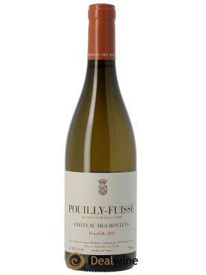 Pouilly-Fuissé Pierrefolle Château des Rontets  2021 - Lot of 1 Bottle