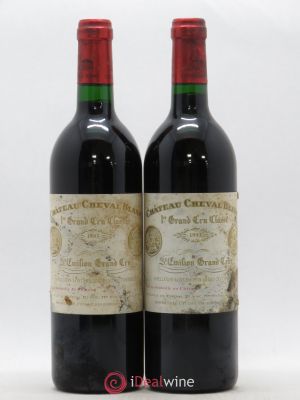 Château Cheval Blanc 1er Grand Cru Classé A  1993 - Lot de 2 Bouteilles