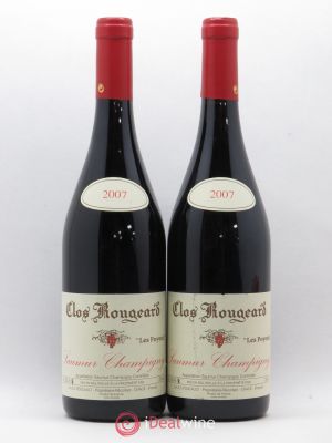 Saumur-Champigny Les Poyeux Clos Rougeard  2007 - Lot of 2 Bottles