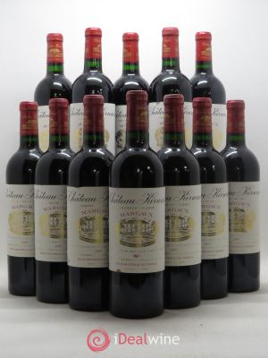 Château Kirwan 3ème Grand Cru Classé  2000 - Lot of 12 Bottles