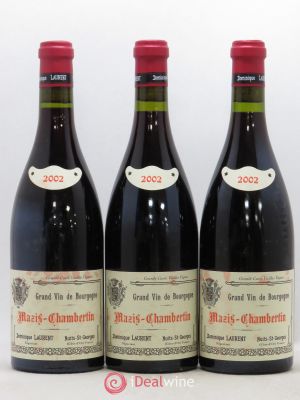 Mazis-Chambertin Grand Cru Dominique Laurent Vieilles vignes cuvée B 2002 - Lot of 3 Bottles