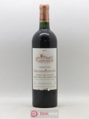 Château Grand Pontet Grand Cru Classé  2001 - Lot de 1 Bouteille