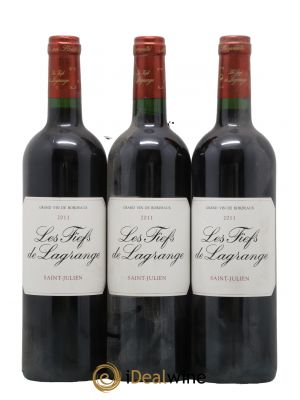 Les Fiefs de Lagrange Second Vin 2011 - Lot de 3 Bouteilles