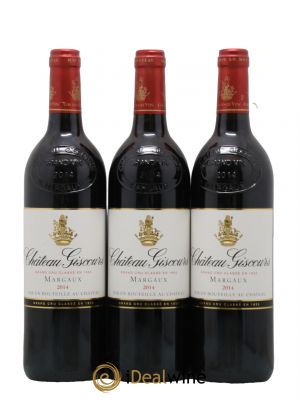 Château Giscours 3ème Grand Cru Classé 2014 - Lot de 3 Bottles