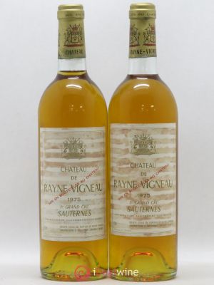 Château de Rayne Vigneau 1er Grand Cru Classé  1975 - Lot of 2 Bottles