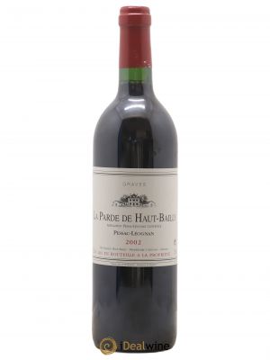 Haut Bailly II (Anciennement La Parde de Haut-Bailly) Second vin  2002 - Lot de 1 Bouteille