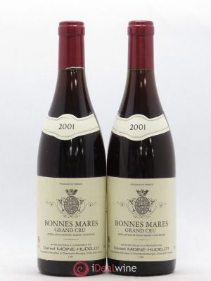 Bonnes-Mares Grand Cru Moine-Hudelot (Domaine)  2001 - Lot of 2 Bottles