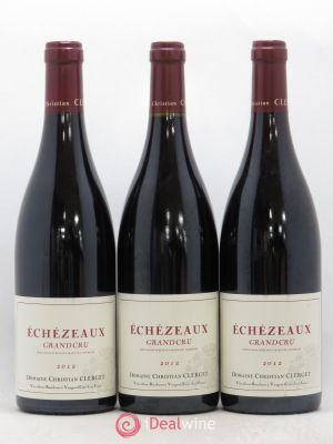 Echezeaux Grand Cru Christian Clerget  2012 - Lot of 3 Bottles