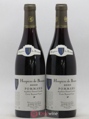 Pommard Cuvée Raymond Cyrot Hospices de Beaune Albert Bichot (no reserve) 2000 - Lot of 2 Bottles