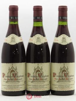 Pernand-Vergelesses Clos Berthet Monopole Dubreuil-Fontaine 1988 - Lot of 3 Bottles