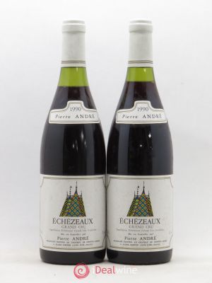Echezeaux Grand Cru Pierre André 1990 - Lot of 2 Bottles