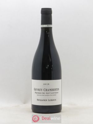 Gevrey-Chambertin 1er Cru Les Cazetiers Benjamin Leroux  2018 - Lot of 1 Bottle