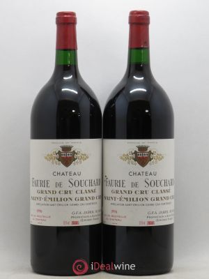 Château Faurie de Souchard Grand Cru Classé  1996 - Lot de 2 Magnums