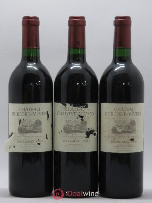 Château Durfort Vivens 2ème Grand Cru Classé  1995 - Lot of 3 Bottles