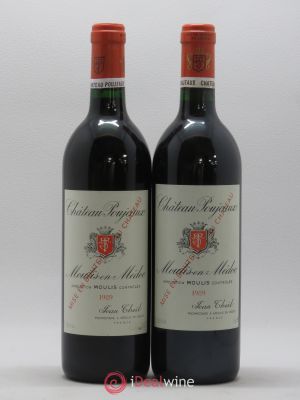 Château Poujeaux  1989 - Lot of 2 Bottles