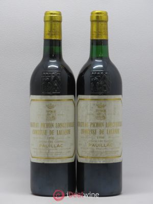 Château Pichon Longueville Comtesse de Lalande 2ème Grand Cru Classé  1990 - Lot of 2 Bottles