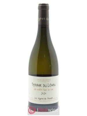 IGP Vin des Allobroges Terroir du Léman Un matin face au Lac Les Vignes de Paradis  2020 - Lot of 1 Bottle