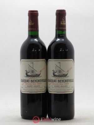 Château Beychevelle 4ème Grand Cru Classé  1997 - Lot of 2 Bottles