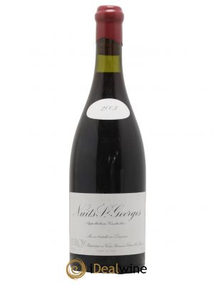 Nuits Saint-Georges Leroy (Domaine) 2003 - Lot de 1 Bottle