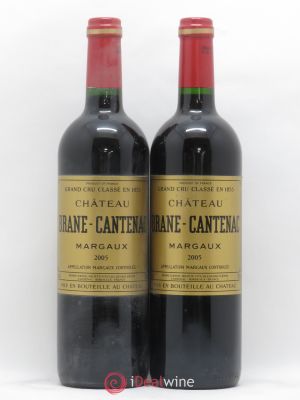 Château Brane Cantenac 2ème Grand Cru Classé  2005 - Lot of 2 Bottles