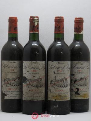 Château La Tour de By Cru Bourgeois (no reserve) 1994 - Lot of 4 Bottles