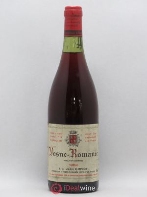 Vosne-Romanée Jean Grivot  1982 - Lot of 1 Bottle