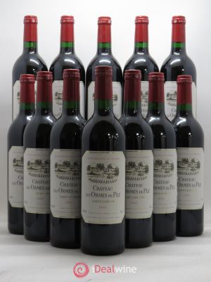 Château les Ormes de Pez  2002 - Lot of 12 Bottles