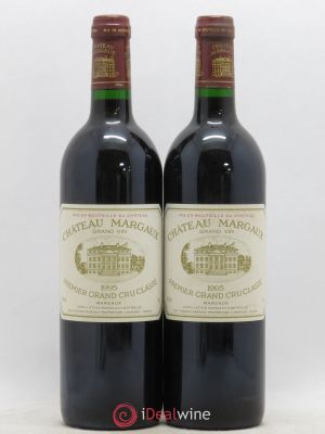 Château Margaux 1er Grand Cru Classé  1995 - Lot de 2 Bouteilles