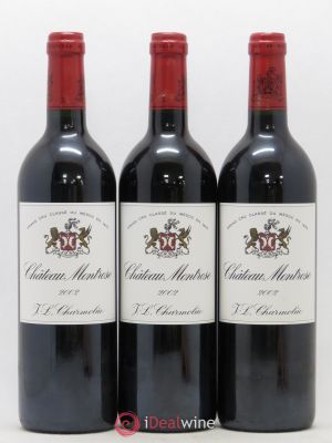 Château Montrose 2ème Grand Cru Classé  2002 - Lot of 3 Bottles