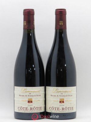 Côte-Rôtie Lancement Michel et Stéphane Ogier  2004 - Lot of 2 Bottles