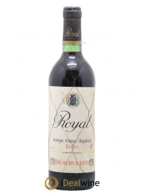 Rioja DOCa Royal Reserva B. Franco-Españolas 1970 - Lot de 1 Bouteille