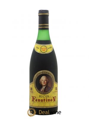 Rioja DOCa Riserva Faustino V 1982 - Lot de 1 Bouteille