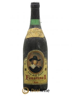 Rioja DOCa Grand Reserva Faustino l 1973 - Lot de 1 Bouteille