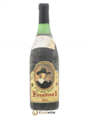 Rioja DOCa Gran Reserva Faustino I 1968 - Lot de 1 Bouteille