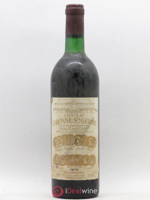 Château Caronne Sainte-Gemme Cru Bourgeois  1975 - Lot of 1 Bottle