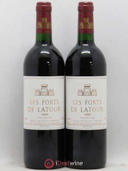 Les Forts de Latour Second Vin  1995 - Lot of 2 Bottles