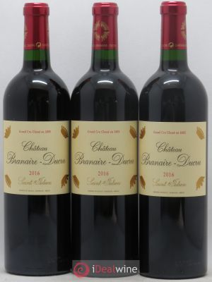 Château Branaire Ducru 4ème Grand Cru Classé  2016 - Lot of 3 Bottles