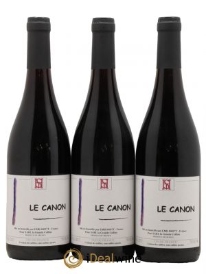 Vin de France Le Canon Hirotake Ooka - Domaine La Grande Colline 2017 - Lot de 3 Bouteilles
