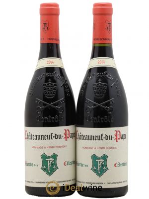 Châteauneuf-du-Pape Réserve des Célestins Henri Bonneau & Fils 2014 - Lot de 2 Bottles