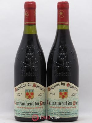 Châteauneuf-du-Pape Domaine du Banneret 2007 - Lot of 2 Bottles