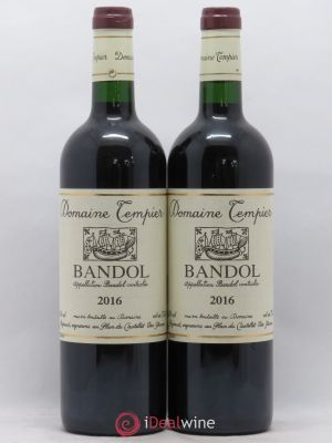 Bandol Domaine Tempier Famille Peyraud  2016 - Lot de 2 Bouteilles