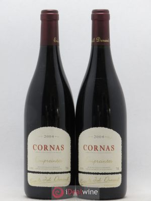 Cornas Empreintes Eric et Joel Durand 2004 - Lot of 2 Bottles